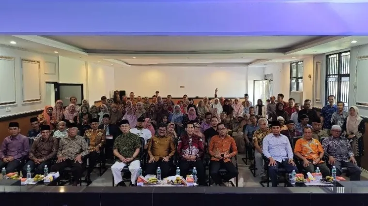 IKKS Padang menggelar acara Halal bi Halal, pada Ahad (27/4/2025) di Aula Kantor Dekopinwil Sumbar. (Foto: Ist)