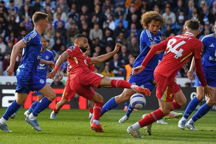 Liverpool berhasil meraih tiga poin penting setelah mengalahkan Leicester City dengan skor tipis 1-0 dalam laga lanjutan Premier League 2024/2025. (Foto: Ist)