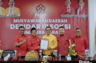 Musda Depidar III Soksi Sumatera Barat yang digelar di aula kantor Partai Golkar Jl Pramuka Raya, Padang, Sabtu, (27/4/2025). (Foto: Ist)