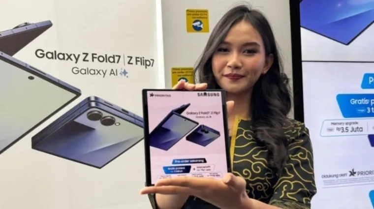 Beli Samsung Galaxy Z Fold 7 dan Z Flip 7 Bisa Dapat Internet Unlimited, Begini Caranya