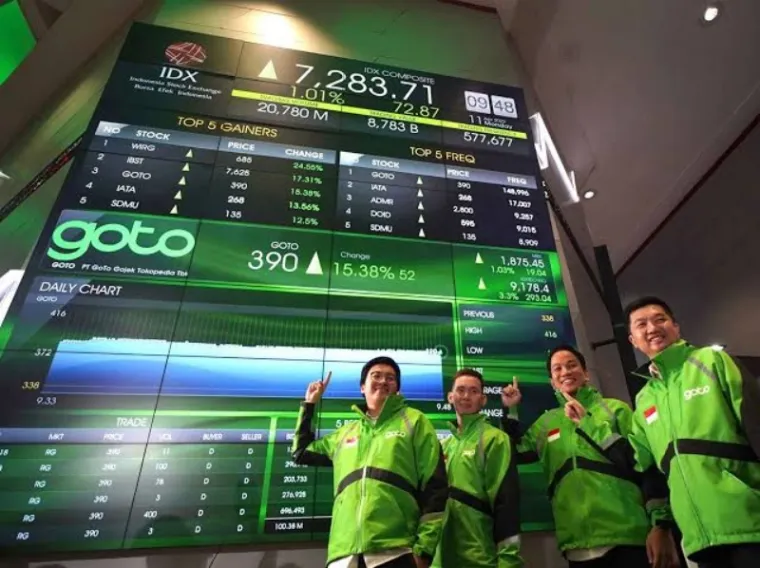 PT GoTo Gojek Tokopedia Tbk adalah perusahaan teknologi Indonesia yang terbentuk pada tahun 2021 (Ist)