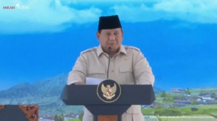 Presiden Prabowo Subianto (YouTube Sekretariat Presiden)