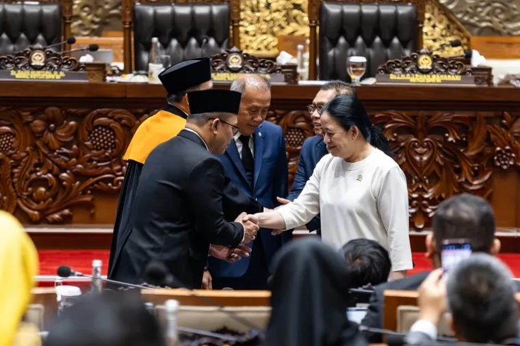 Ketua DPR RI Puan Maharani menegaskan pentingnya perlindungan data pribadi WNI di tengah kerja sama dagang Indonesia-Amerika Serikat, Kamis (24/7/2025). (Foto: Ist)