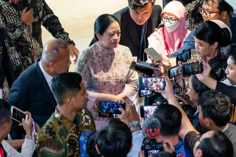 Ketua DPR RI, Puan Maharani, memberikan keterangan pers di Gedung DPR, Jakarta. (Foto: Ist)