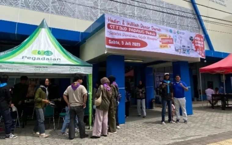 STTIND Padang dan PT Pegadaian Gelar Donor Darah: Wujud Nyata Kolaborasi Sosial Kampus dan Dunia Usaha