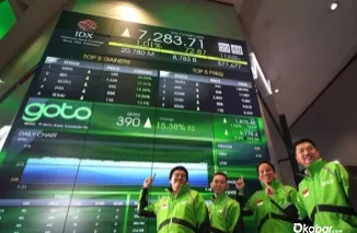 PT GoTo Gojek Tokopedia Tbk adalah perusahaan teknologi Indonesia yang terbentuk pada tahun 2021 (Ist)