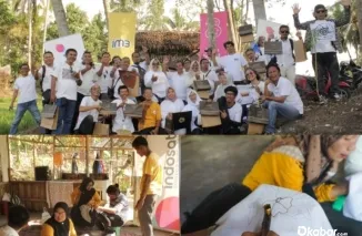 Indosat Dukung Digitalisasi UMKM Batik dan Produk Lokal di Solok (Foto: Dok. Humas Indosat)
