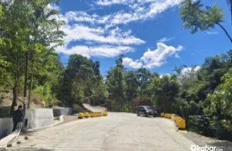 Jalan yang menghubungkan Simpang Ganting Payo hingga batas Tanah Datar - Sumani kini kembali mulus dan bisa dilalui dengan nyaman usai dibangun lagi oleh Pemprov Sumbar. (Ist)