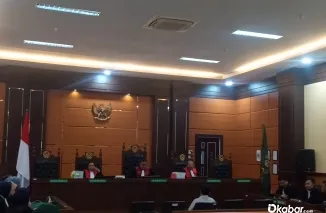 Sidang putusan sela kasus dugaan korupsi penyalahgunaan Kredit Usaha Rakyat (KUR) periode 2022--2023,di Pengadilan Tindak Pidana Korupsi (Tipikor) pada Pengadilan Negeri Kelas IA Padang. (DI)