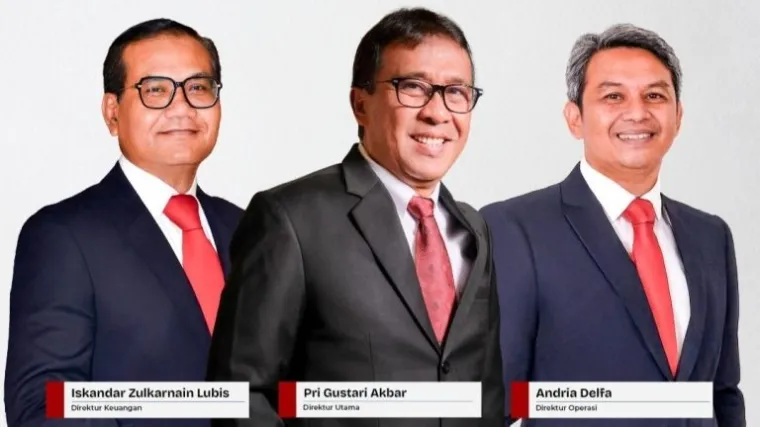 Jajaran Direksi PT Semen Padang (Foto: dok. Humas Semen Padang)
