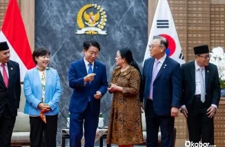 Ketua DPR RI Puan Maharani menerima Delegasi Utusan Khusus Presiden Korea di Gedung DPR RI, Jakarta. (Foto: Ist)