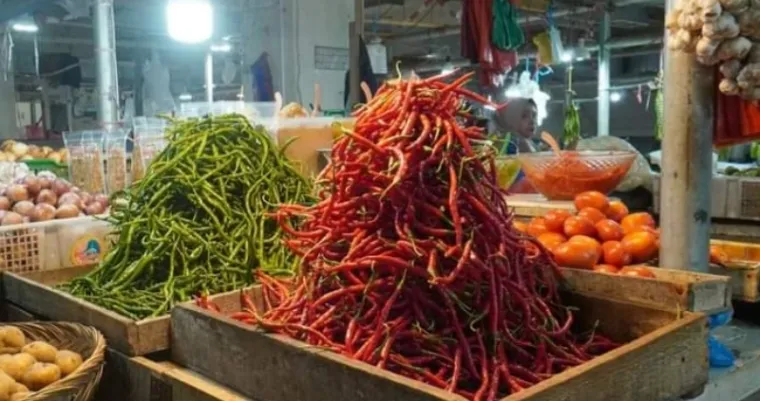 Harga Pangan di Padang Panjang Turun, Cabai Merah Alami Penurunan Rp10 Ribu per Kilogram