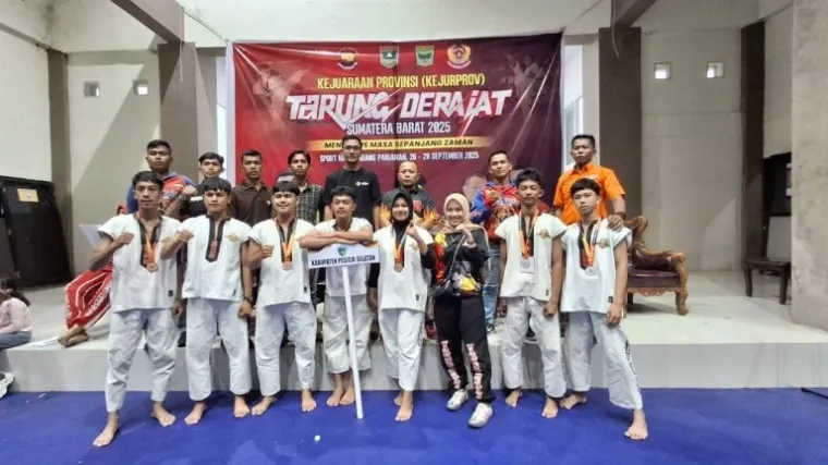 Pessel Borong 5 Medali di Kejurprov Tarung Derajat Sumbar 2025