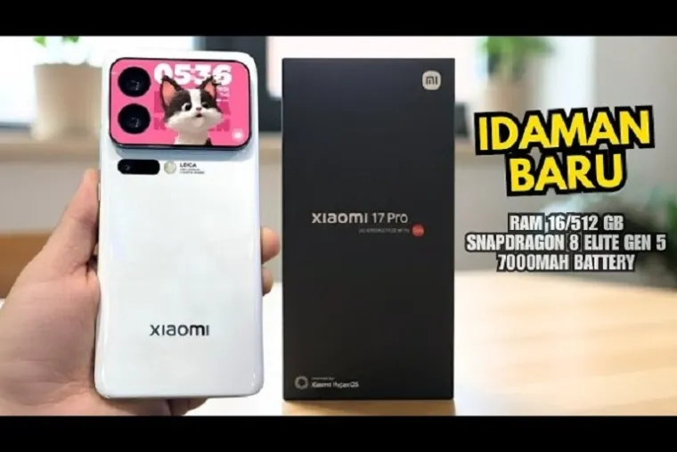 Review Xiaomi 17 Pro. (Foto: Tangkapan layar youtube)