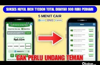 Ilustrasi aplikasi penghasil saldo DANA Gratis 2025. (Foto: kanal Youtube @ERL4N0FFICIAL)