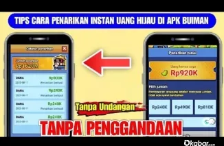 Ilustrasi aplikasi penghasil saldo DANA Gratis 2025. (Foto: kanal Youtube @ERL4N0FFICIAL)