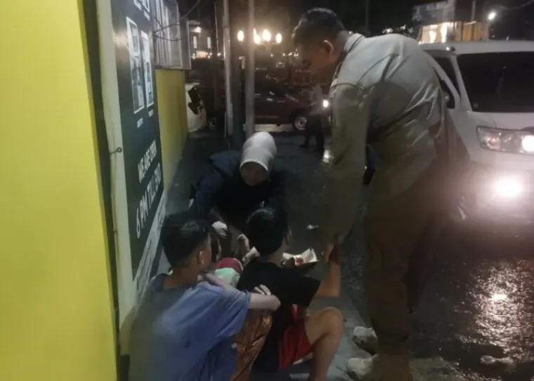 Anak Jalanan yang diamankan Satpol PP Padang beberapa waktu lalu (Foto: Dok. Humas Satpol PP Padang)