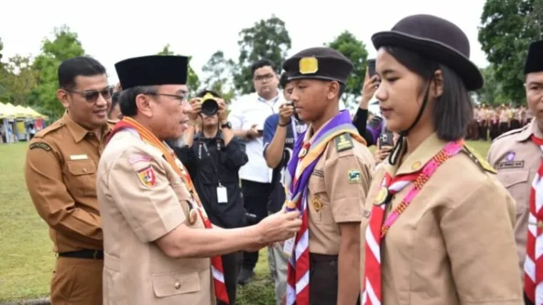 Ratusan Pramuka dari Empat Provinsi Adu Tangkas di Fiesta Unand ke-39