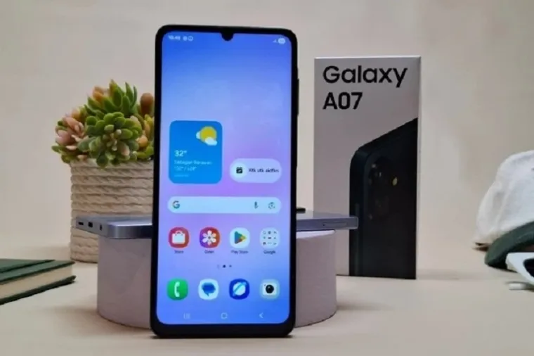 Samsung Galaxy A07. (Foto: Ist)