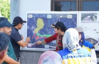 Bupati Annisa Dampingi Anggota DPR Zigo Rolanda Tinjau Proyek Strategis di Dharmasraya