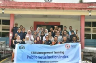 PT Semen Padang Latih LCO Ukur Kepuasan Masyarakat
