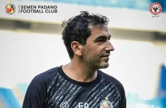 Semen Padang FC Depak Eduardo Almeida Usai Hasil yang Tak Memuaskan