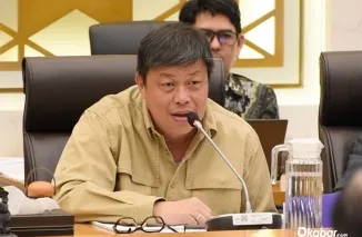 Alex Indra Lukman memberikan penjelasan terkait peluang distribusi pupuk bersubsidi bagi KMP se-Indonesia. (Foto: Ist)