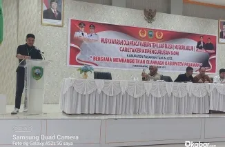 Ade Uda Ketua Umum KONI Pasaman terpilih periode 2025-2029. (Foto: Ist)
