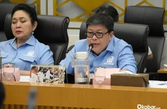 Wakil Ketua Komisi IV DPR RI Alex Indra Lukman saat rapat kerja pengamanan harga pangan menjelang Ramadhan 2026 di Kompleks Parlemen, Senayan, Jakarta. (Foto: Ist)