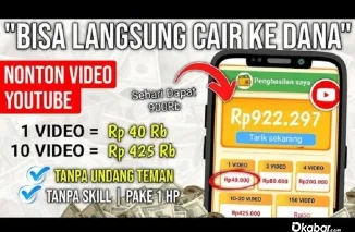 Ilustrasi Aplikasi Penghasil Uang Terbaru. (Foto: Kanal youtube @PenuhinDompet)