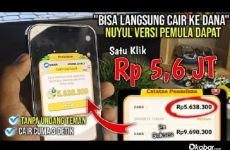 Ilustrasi Aplikasi Penghasil Uang Terbaru. (Foto: Kanal youtube @PenuhinDompet)