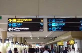 Aktivitas penerbangan di Bandara Internasional Minangkabau Padang Pariaman terlihat padat. (Foto: Ist)