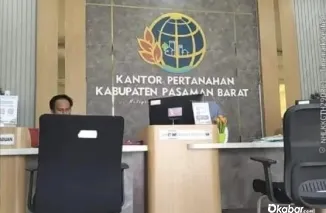 Kantor Pertanahan Pasaman Barat. (Foto: Ist)