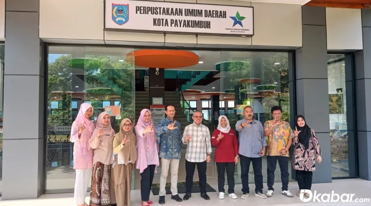 Kepala Perpustakaan Nasional Mengunjungi Museum PDRI dan Rumah Tan Malaka, Beliau Berkesempatan Singgah ke Dinas Perpustakaan dan Kearsipan Kota Payakumbuh