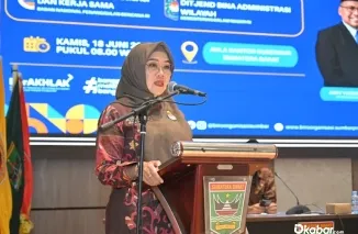Suasana Rapat Koordinasi Penguatan Kelembagaan BPBD se-Sumbar yang digelar di Kantor Gubernur Sumbar, Kamis (18/6/2026). (Foto: Ist)