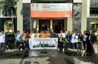 Bupati Pasaman Welly Suhery melepas 61 Calon Pekerja Migran Indonesia yang akan mengikuti seleksi dan penempatan kerja ke Jepang. (Foto: Ist)