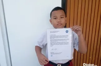Ibrahim Al Abrar, siswa kelas 6 SDN Geneng 3, Kecamatan Kemusu, Boyolali, Jawa Tengah. (Foto: Ist)