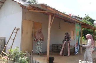 Suasana Hunian Sementara (Hunsela) kawasan Rimbo Panjang, Kelurahan Lambung Bukit, Padang, Jumat (17/7/2026). (Foto: Ist)