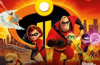 Karakter utama film animasi Pixar The Incredibles, keluarga Parr yang terdiri dari Bob, Helen, Violet, Dash, dan Jack-Jack, yang kemungkinan besar akan tampil tanpa perubahan usia dalam sekuel ketiganya. (Foto: Ist)