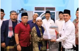 Wakil Bupati Pasaman Parulian Dalimunthe Pimpin Safari Ramadan Di Nagari Panti