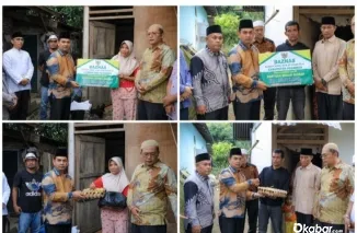 Wakil Bupati Pasaman Parulian Dalimunthe Serahkan Bantuan Bedah Rumah