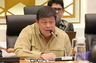 Wakil Ketua Komisi IV DPR RI Alex Indra Lukman menyampaikan pernyataan menyoroti rendahnya realisasi Tambahan Transfer ke Daerah tahun 2026. (Foto: Ist)