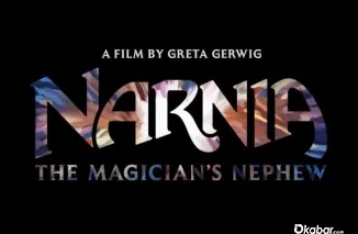 Logo perdana film terbaru Narnia karya sutradara Greta Gerwig resmi diperkenalkan. (Foto: Ist)