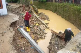 Dampak banjir bandang di Nagari Simpang Tonang, Kecamatan Duo Koto, Kabupaten Pasaman, Jumat (18/9/2026). (Foto: Ist)