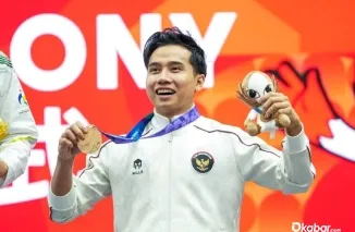 Atlet wushu Indonesia Seraf Naro Siregar. (Foto: Ist)
