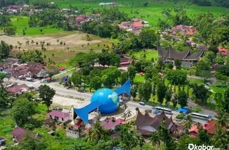 Aset Planetarium Equator Bonjol hilang dicuri, kerugian ditaksir Rp200 juta. (Foto: Ist)