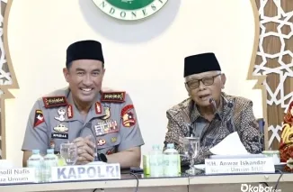 Kapolri Jenderal Suyudi Ario Seto bersilaturahmi ke Kantor MUI Pusat Jakarta, (13/10/2026). (Foto: Ist)