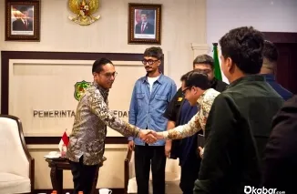 Wali Kota Medan Rico Tri Putra Bayu Waas terima audiensi Koalisi Ekonomi Kreatif. (Foto: Ist)